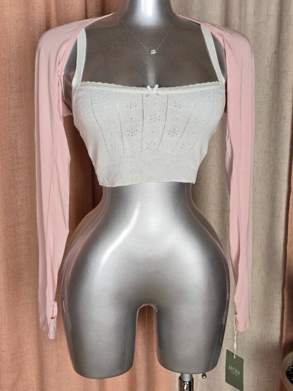 Rat Boi Ballet Bolero Shrug, Petal / pink. Size XL , New with Tags